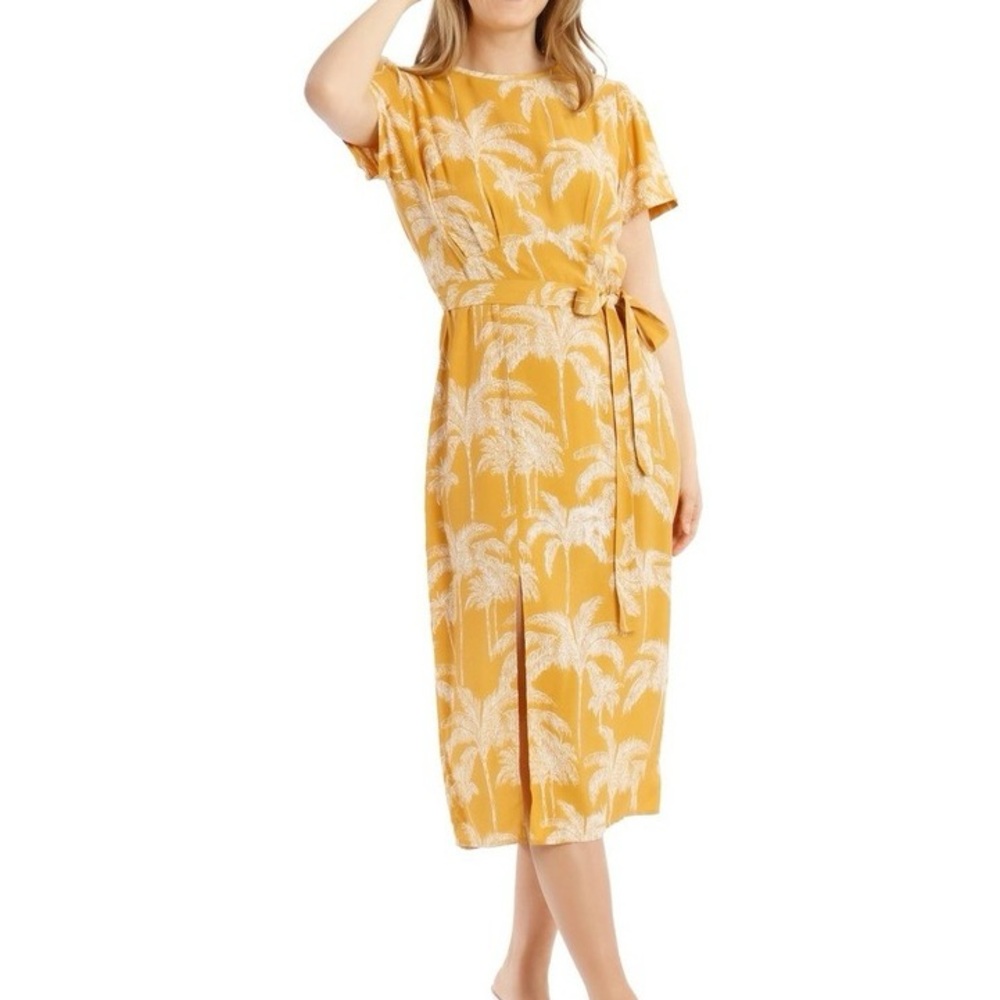Piper Palm Print Dress